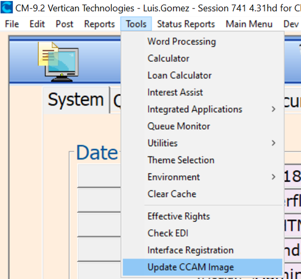 tools Update CCAM image