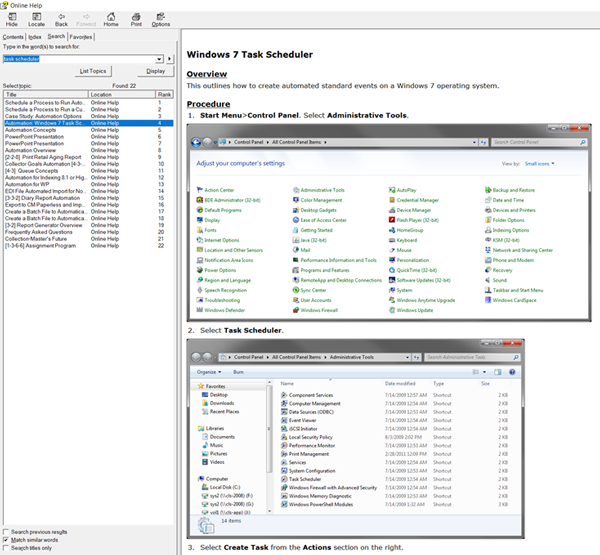 Windows Task Scheduler