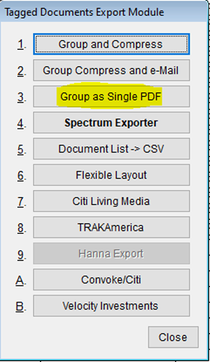 Group as single PDF